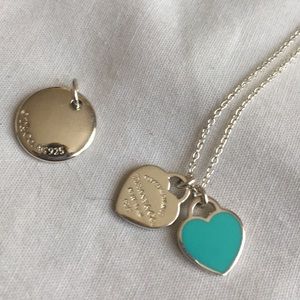 Tiffany & Co necklace with L pendant